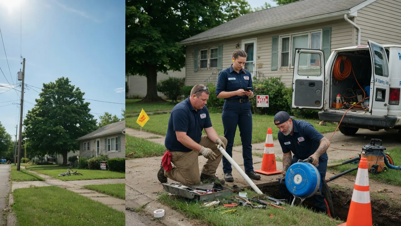 Sewer Line Repair in Ellenboro, WV near me